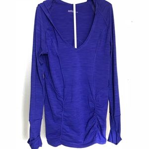 Zella v neck hoodie